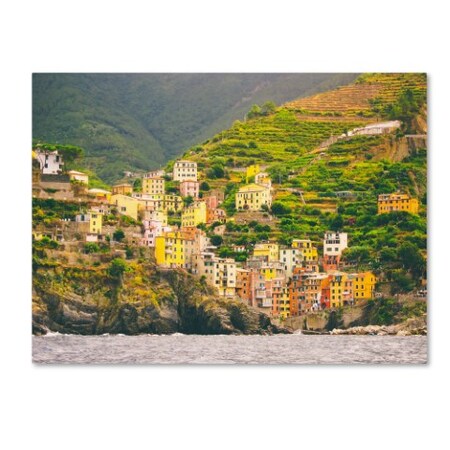 Trademark Fine Art Ariane Moshayedi 'Cinque Terre' Canvas Art, 14x19 AM0264-C1419GG